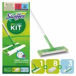 Swiffer Swiffer Sweeper početni komplet s 1 ručkom, 8 krpica za prašinu i 3 maramice za čišćenje