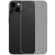 Baseus Frosted Glass Case Cover Apple iPhone 13 Hard Cover with Gel Frame black