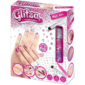 Glitza Fashionista - Set za ukrašavanje nokti