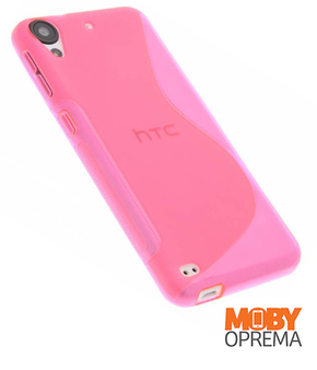 HTC Desire 628 roza silikonska maska