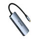 MOKiN 7 u 1 Multiports Hub USB-C do 3x USB3.0+ SD/TF + HDMI + PD (srebrni)
