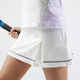Suknja za tenis za djevojčice 900 bijela