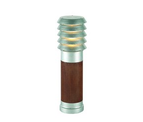 NORLYS 1450GA | Alta-Wood Norlys podna svjetiljka 49cm 1x E27 IP65 sivo