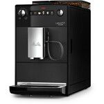 MELITTA Latticia OT Espresso aparat za kavu, 15 bara, 2 šalice odjednom, ugrađeni mlin, 5 programa mljevenja, crna