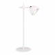 Bijela LED stolna lampa s mogućnosti zatamnjivanja/s hvataljkom (visina 41 cm) Maxima – Trio