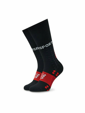 Visoke unisex čarape Compressport Run SU00004B Black 990