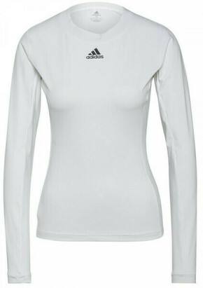Ženska majica dugih rukava Adidas Freelift LS TOP - white/black
