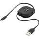 Renkforce USB kabel USB 2.0 USB-A utikač, USB-Micro-B utikač 80.00 cm crna