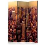 Paravan u 3 dijela - Bird Eye View Of Manhattan New York [Room Dividers] 135x172