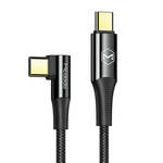 USB-C na USB-C Mcdodo Firefox kabel od 100 W, 2 m (crni)