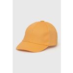 Pamučna kapa Name it boja: narančasta, glatka - narančasta. Kapa s šiltom u stilu baseball iz kolekcije Name it. Model izrađen od glatke tkanine.