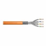 DIGITUS Professional bulk cable - 100 m - orange, RAL 2000