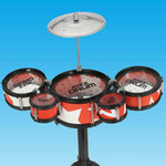 Jazz Drum 6-dijelni crveni komplet sa bubnjevima