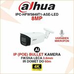 DAHUA WIZMIND IP POE BULLET 8MP KAMERA IPC-HFW5849T1-ASE-LED