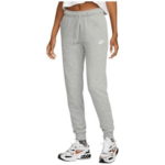 Ženske trenirke Nike Sportswear Club Fleece Pant - dark grey heather/white