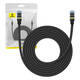 Pleteni mrežni kabel cat.7 Baseus Ethernet RJ45, 10Gbps, 5m (crni)