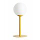 ALDEX 1080B14 | Pinne Aldex stolna svjetiljka 35cm sa prekidačem na kablu 1x E14 žuto, opal