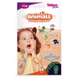 TyToo: Set naljepnica za tetoviranje sa životinjskim motivima, 69 komada