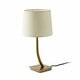 FARO 29685-05 | Rem Faro stolna svjetiljka 37cm 1x E27 staro zlato, bež