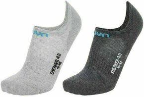 UYN Sneaker 4.0 Anthracite Mel/Light Grey Mel 43-44 Čarape za fitnes