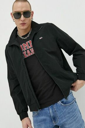 Tommy Jeans Prijelazna jakna crna