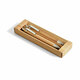 AtmoWood Set od kemijske i tehničke olovke od bambusa