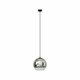 NOWODVORSKI 7606 | Globe-Plus Nowodvorski visilice svjetiljka kuglasta 1x E27 crno, krom, opal