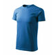 Majica kratkih rukava muška BASIC 129 - 3XL,Azurno plava