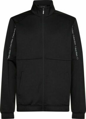 Muška sportski pulover Calvin Klein WO Full Zip - black beauty