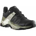 Salomon Moške outdoor cipele X Ultra 4 GTX Black/Vintage Khaki/Vanilla Ice 44 2/3