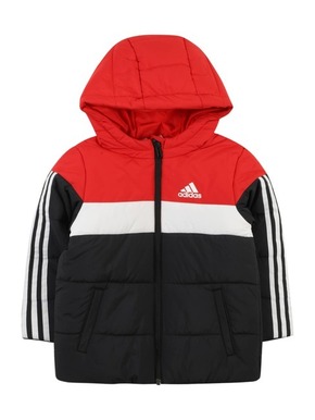 ADIDAS SPORTSWEAR Sportska jakna 'Padded' crvena / crna / bijela