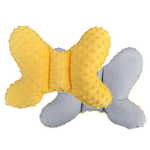 COSING Minky leptir dječji jastuk, žuta