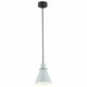 ARGON 4683 | Beverly-AR Argon visilice svjetiljka 1x E27 pastel svijetlo plava, krom, bijelo