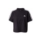 ADIDAS SPORTSWEAR Tehnička sportska majica 'Essentials 3-Stripes ' crna / bijela