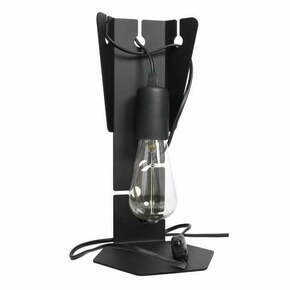 Crna stolna lampa (visina 31 cm) Viking – Nice Lamps