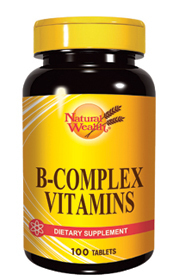 Natural Wealth B kompleks vitamini 100 tbl.