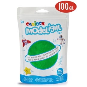 Modelight 100g zeleni plastelin - Carioca