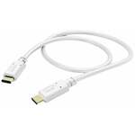 Hama USB kabel za punjenje USB 2.0 USB-C® utikač, USB-C® utikač 1.5 m bijela 00201592