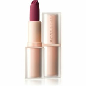 Makeup Revolution Lip Allure Soft Satin Lipstick Kremasti ruž sa satenskim odsjajem nijansa Berry Boss 3