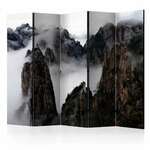Paravan u 5 dijelova - Sea of clouds in Huangshan Mountain China II [Room Dividers] 225x172