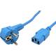 ROLINE 230V IEC Kabel za napajanje Plava 1.8m 19.08.1012