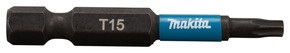 Impact screw bit T15-50mm 2pcs E-form (MZ) B-63775