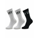 Set od 3 para unisex visokih čarapa Unfair Athletics Basic UNFR22-076 Black/White