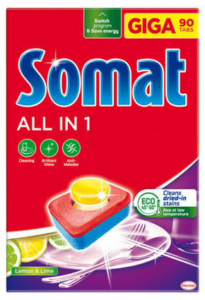 Somat All in One tablete za perilicu posuđa