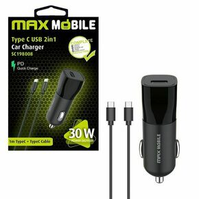 MAXMOBILE AUTO ADAPTER PD QC 3.0 TYPE C