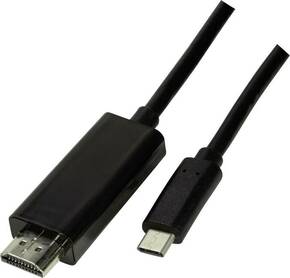 LogiLink USB-C™ / HDMI adapterski kabel USB-C® utikač