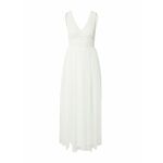 LACE &amp; BEADS Večernja haljina 'Kreshma' bijela
