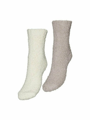 Set od 2 para ženskih visokih čarapa Vero Moda 10303981 Birch 4422824