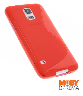 Samsung Galaxy S5 crvena silikonska maska