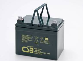 CSB Battery EVH 12390 EVH12390 olovni akumulator 12 V 39 Ah olovno-koprenasti (Š x V x D) 196 x 178 x 155 mm M6 vijčani priključak ciklus postojanosti